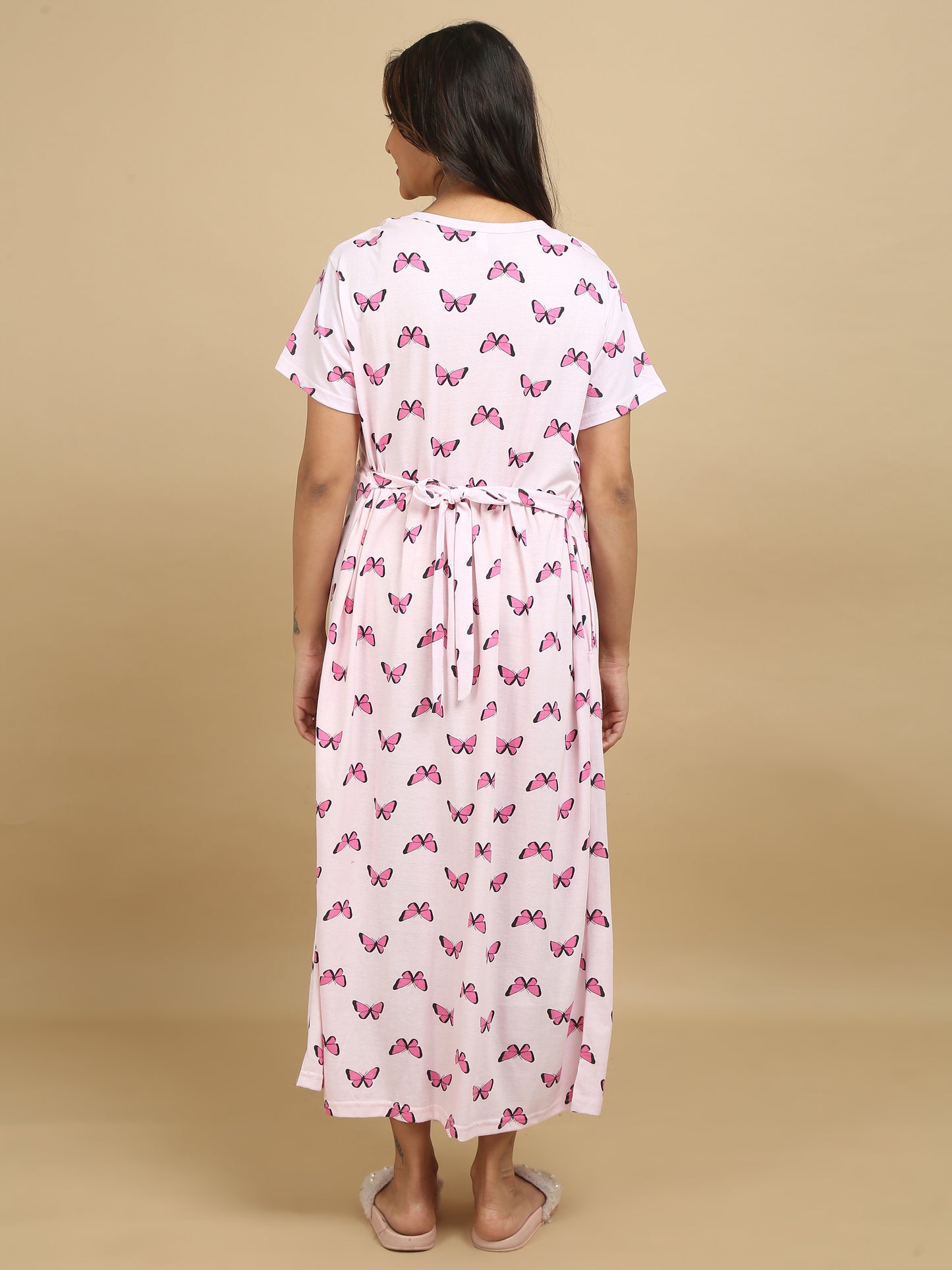 Non Feeding Daily Wear Casual Midi Dress