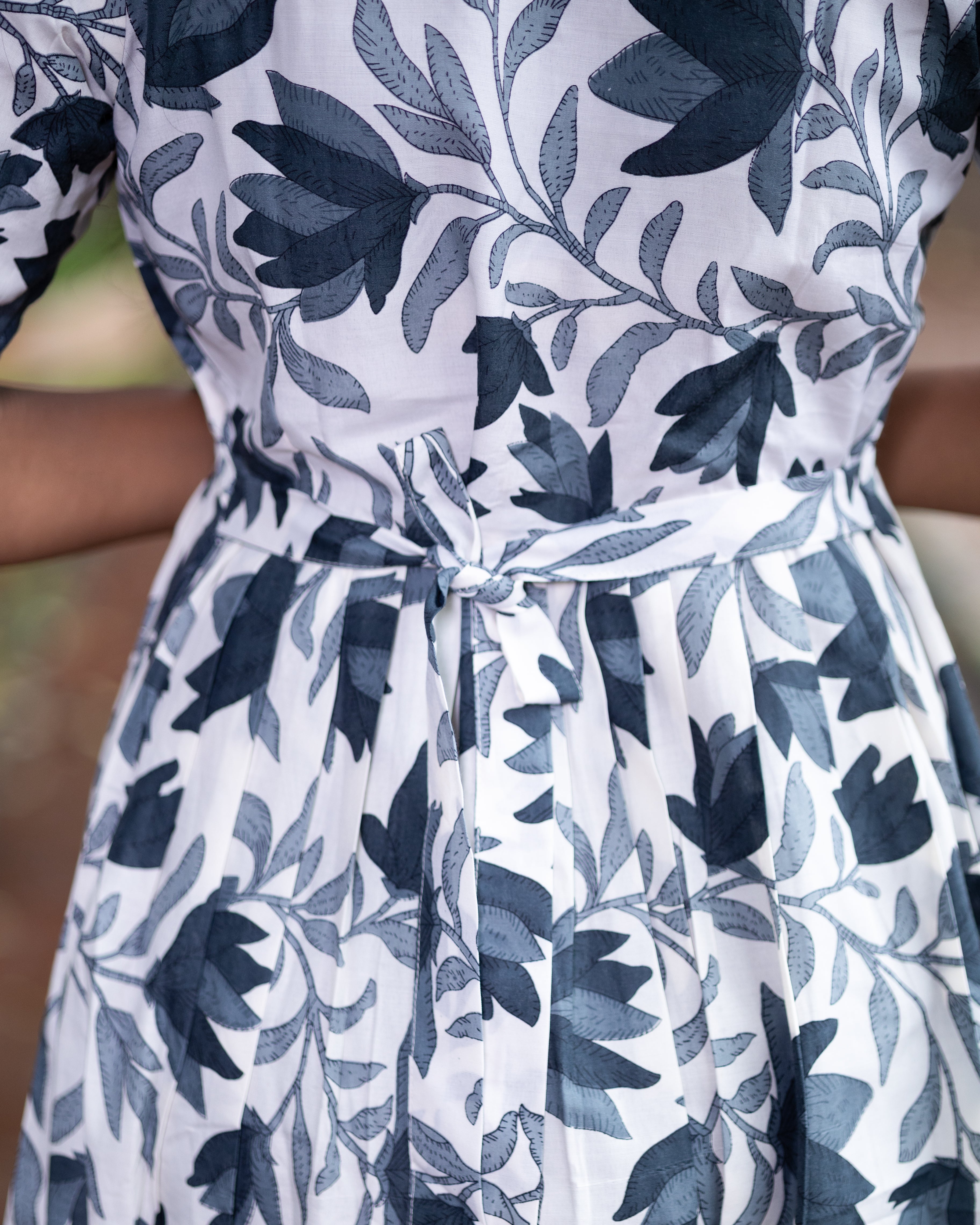 Feeding Maxi Style Nighty with Dupatta attached - Charcoal Grey