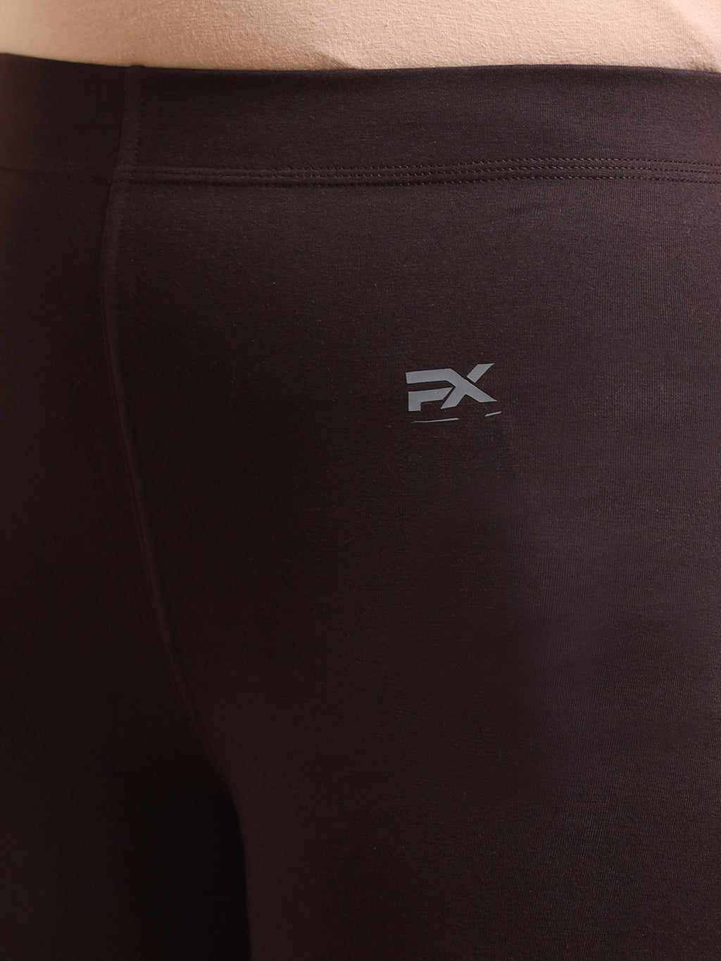 Dark Brown Ankle Fit Leggings for Women