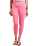 Baby Pink Ankle Fit Leggings for Women