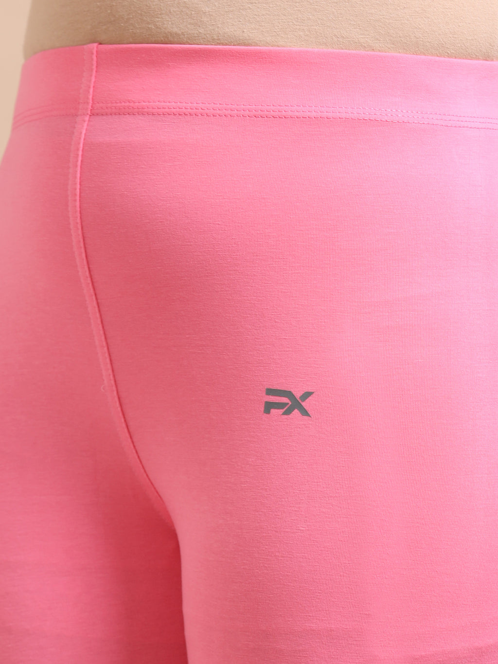 Baby Pink Ankle Fit Leggings for Women