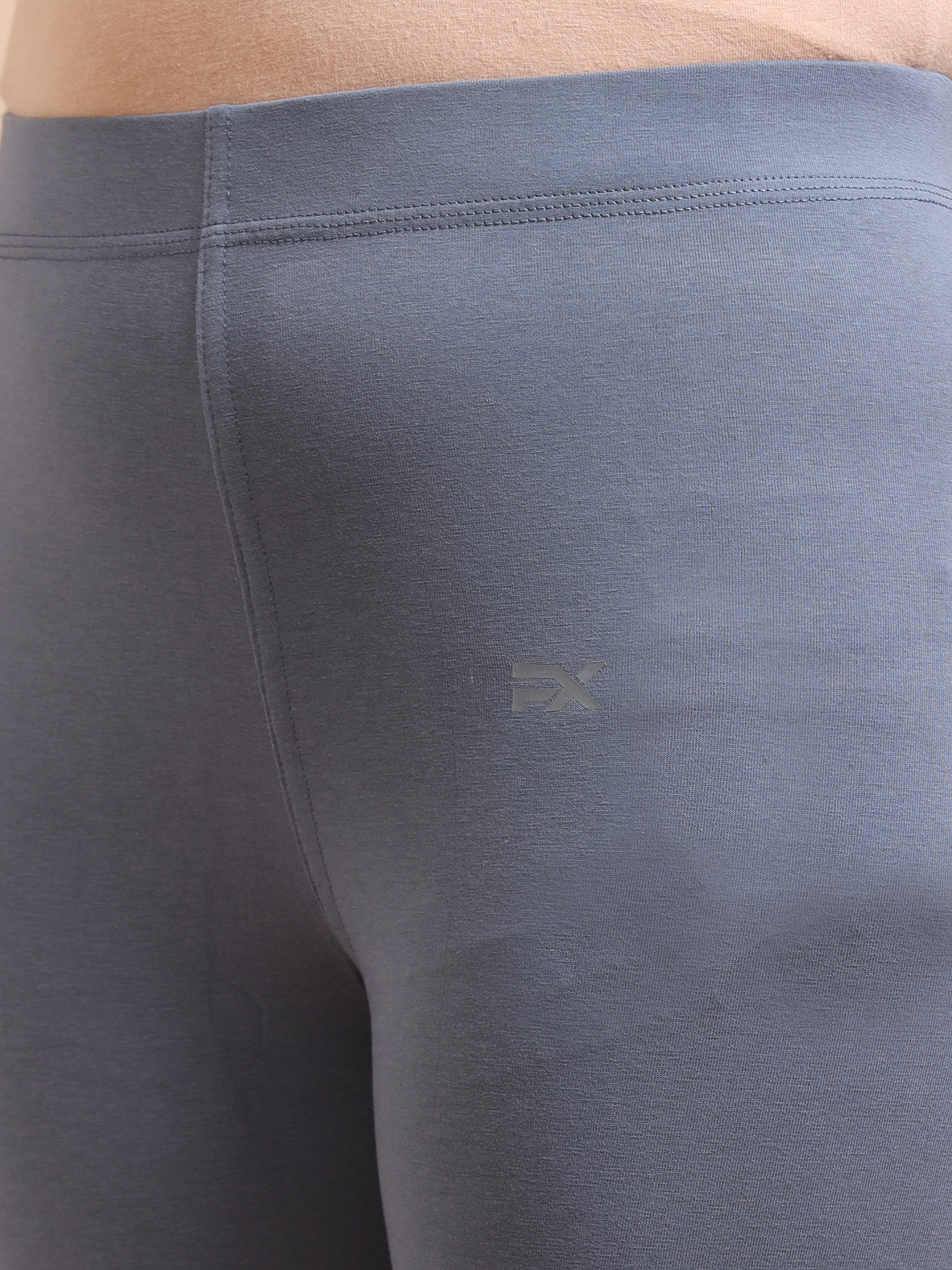 Steel Grey Ankle Fit Leggings for Women