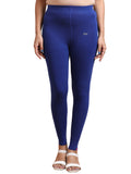 Royal Blue Ankle Fit Leggings for Women