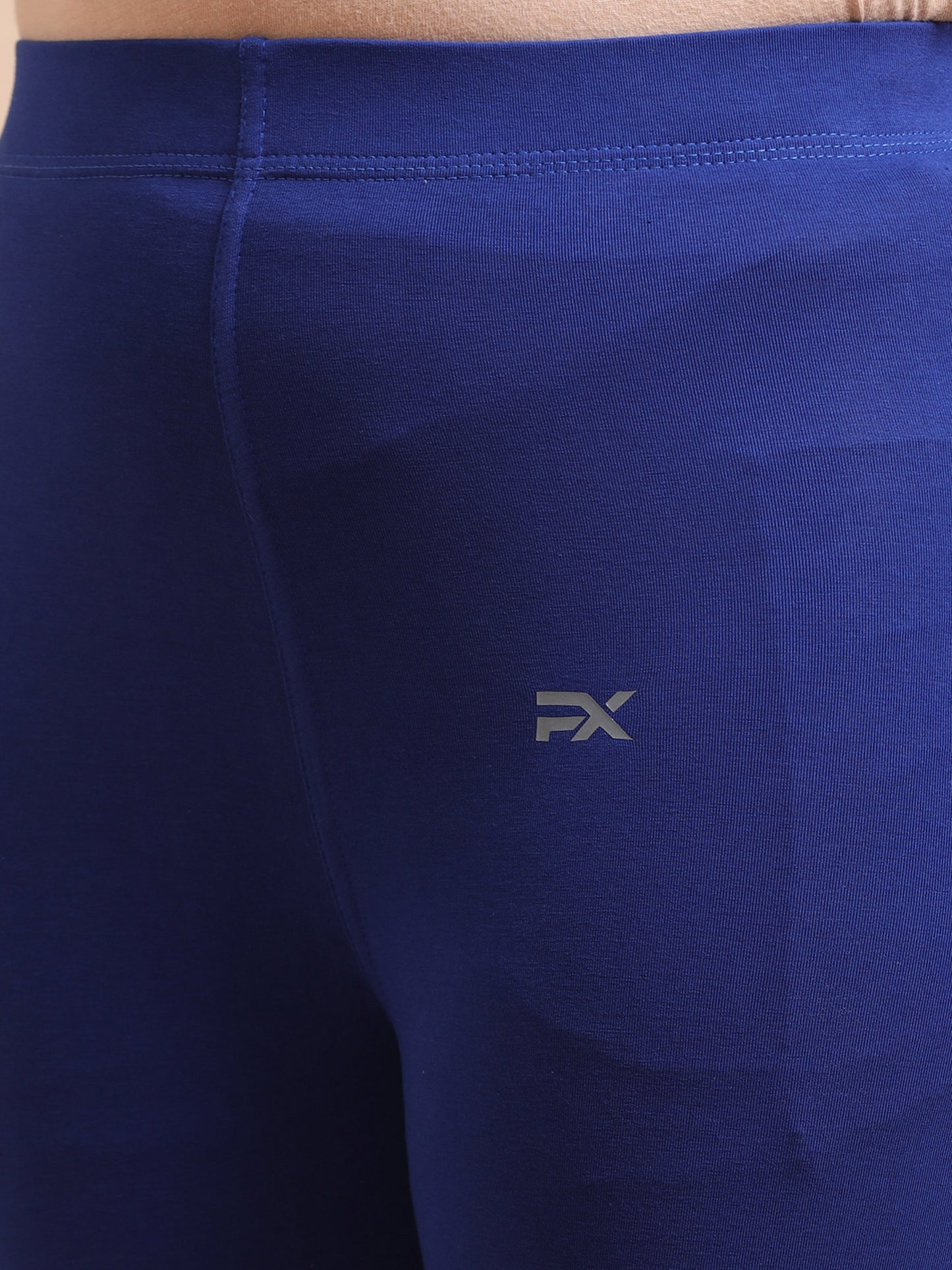 Royal Blue Ankle Fit Leggings for Women