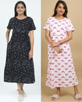 Zipless feeding maternity wear - pure soft cotton combo 1.5