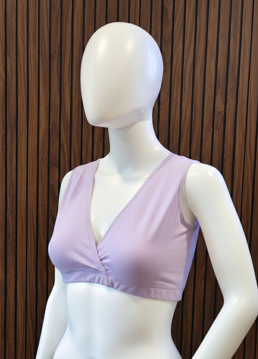 Light Purple Comfort Fit Sleep Bra