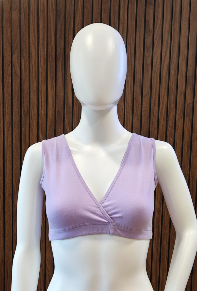 Light Purple Comfort Fit Sleep Bra