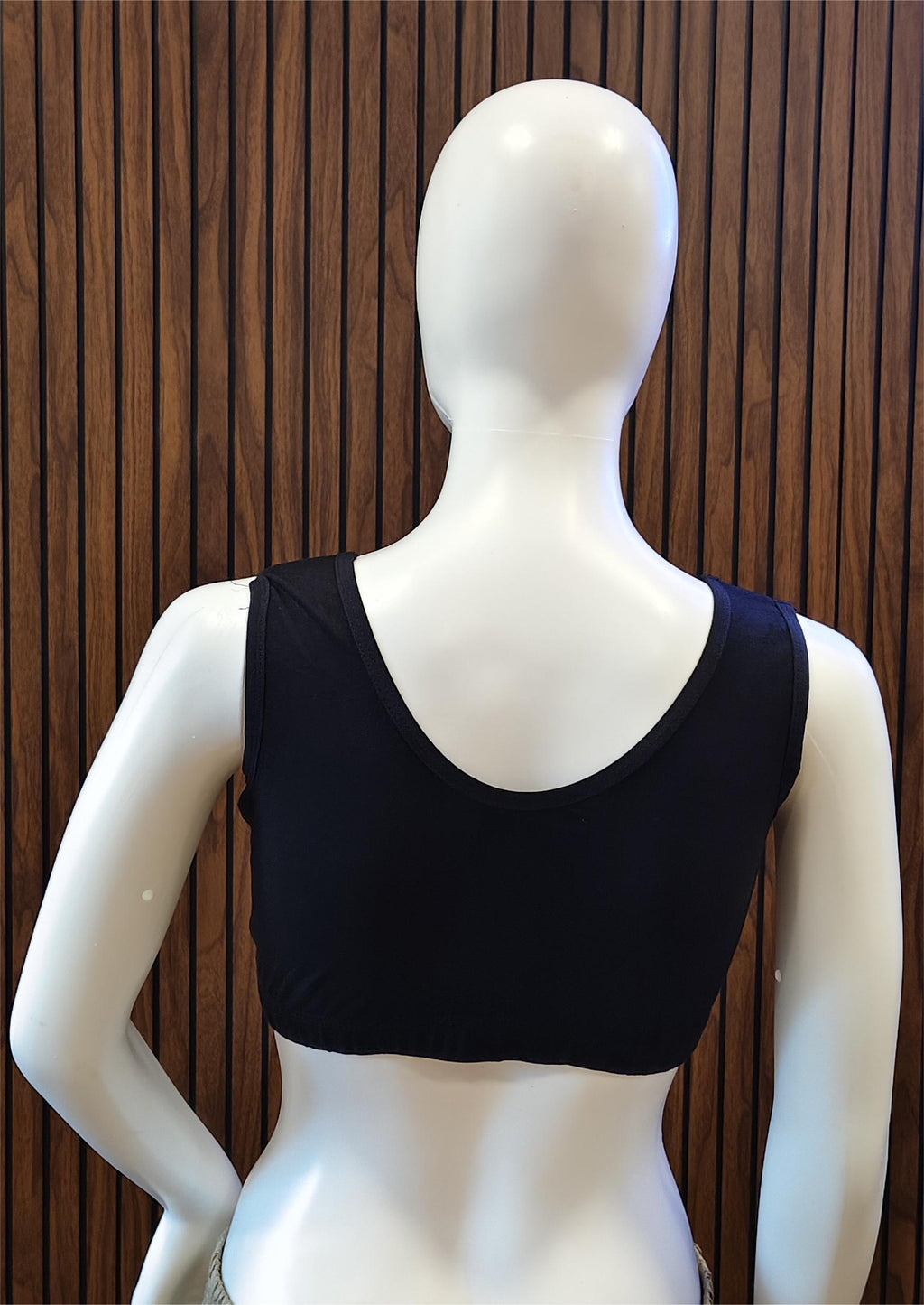 Black Comfort Fit Sleep Bra