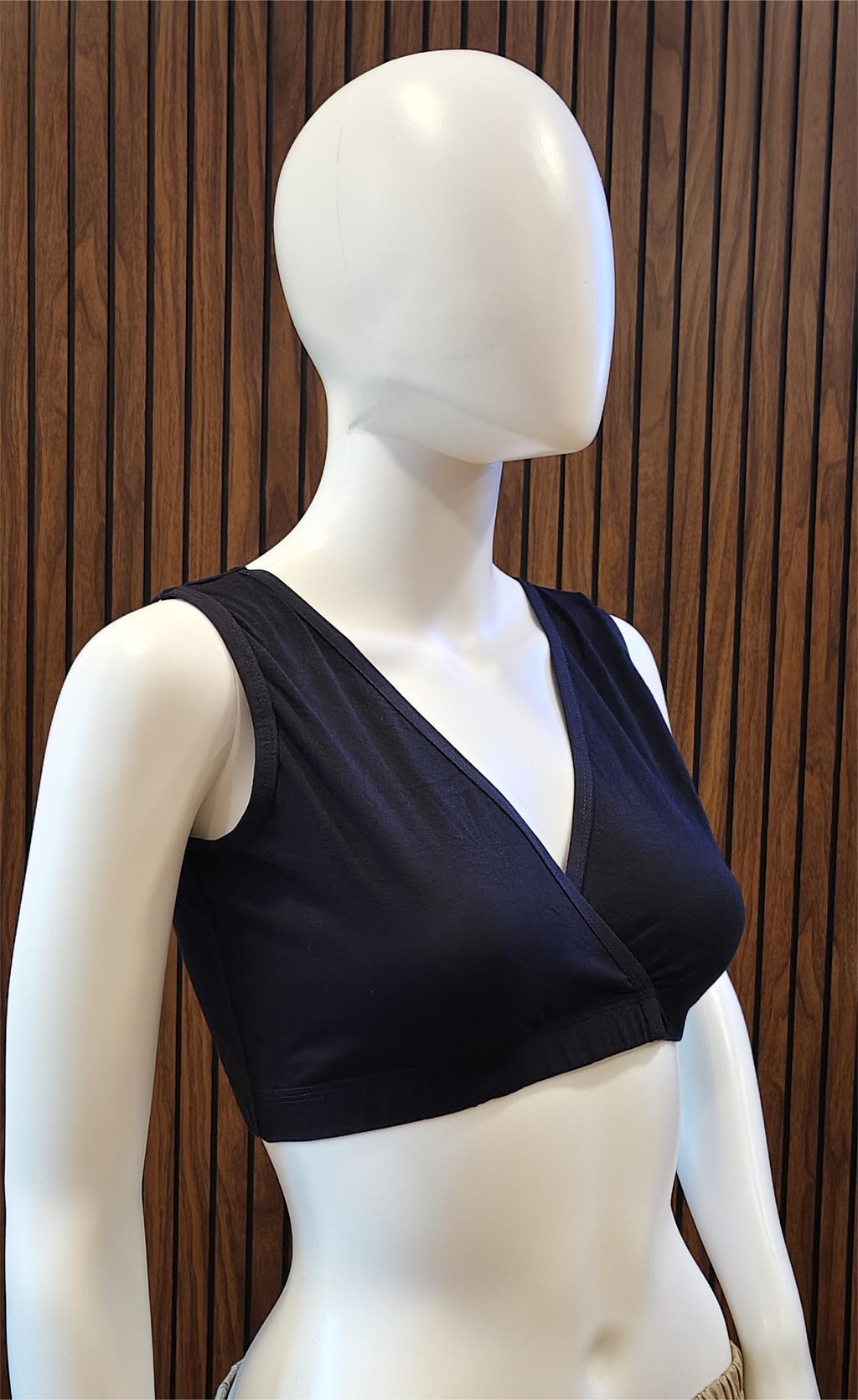 Black Comfort Fit Sleep Bra