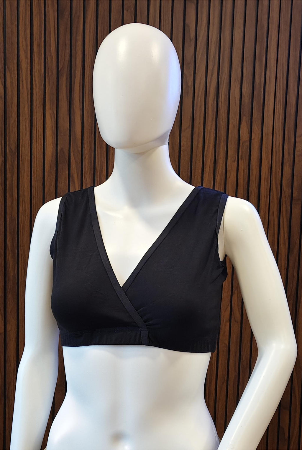 Black Comfort Fit Sleep Bra